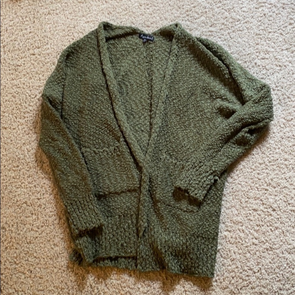 Soft moss/army green sweater